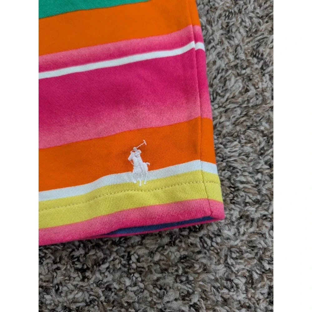 Polo Ralph Lauren Men's Shorts 4XB Big & Tall Striped Multicolor Cotton Pony